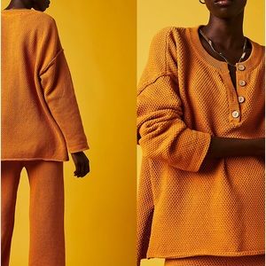 Free people Hailee  sweater set xs